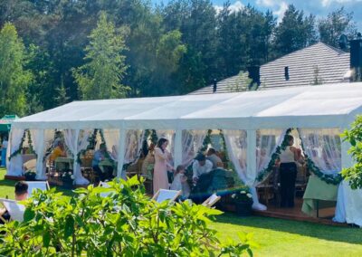 namiot na imprezę w plenerze