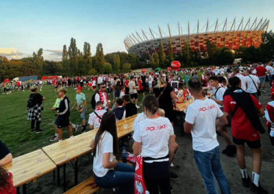 zestawy bawarskie wynajem Warszawa Stadion Narodowy